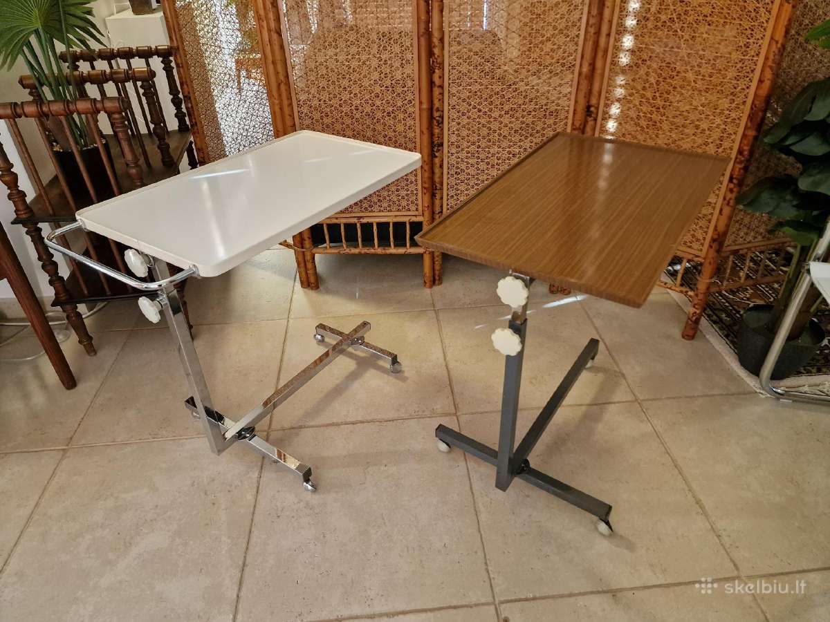 Vintažiniai mid century staliukai transformeriai - nuotraukos Nr. 29