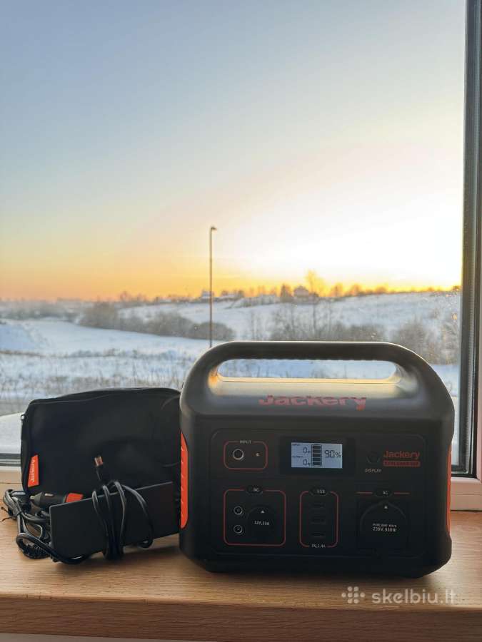 Jackery Explorer 500 baterija / energijos stotelė