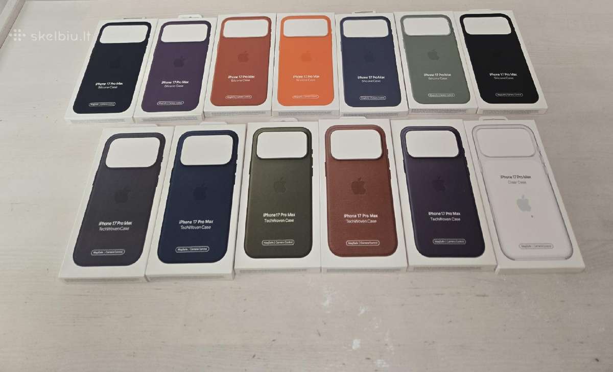 Apple iPhone 17 17 pro 17 pro max dėklas