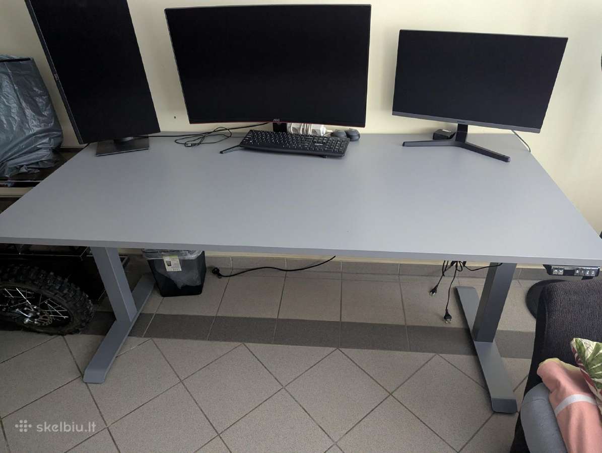 Seisuk 180x85 reguliuojamo aukščio stalas