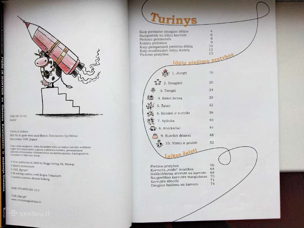 O. Kristiansenas. Geros idėjos. Piešk ir mokykis - nuotraukos Nr. 4