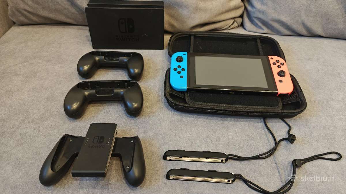 Nintendo Switch V2 su žaidimais - nuotraukos Nr. 2