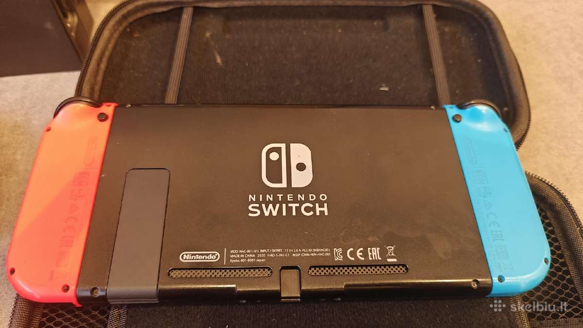 Nintendo Switch V2 su žaidimais - nuotraukos Nr. 3