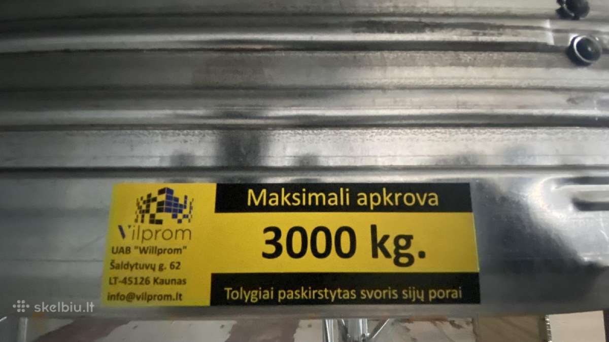Paletiniai stelažai Metalsistem - nuotraukos Nr. 11