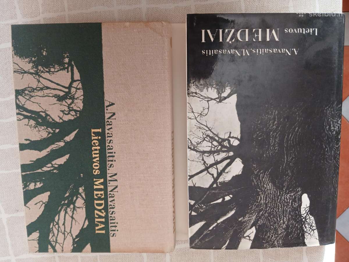 Knyga mokslinė apie Lietuvos medžius