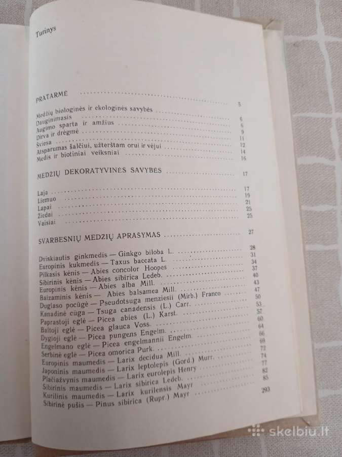Knyga mokslinė apie Lietuvos medžius - nuotraukos Nr. 6