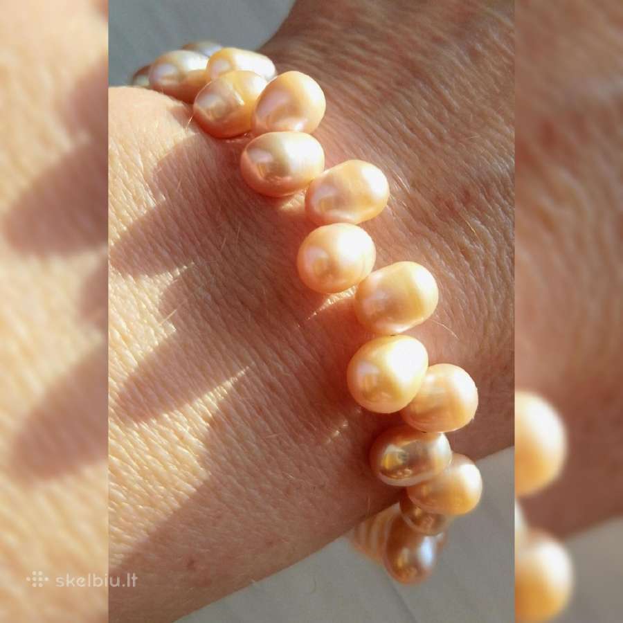 Natūralių Perlų Vėriniai, Apyrankės - nuotraukos Nr. 5
