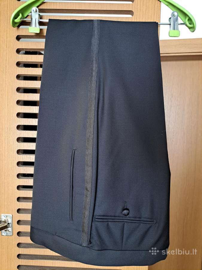 Suitsupply juodas smokingas/kostiumas 48 dydis - nuotraukos Nr. 2