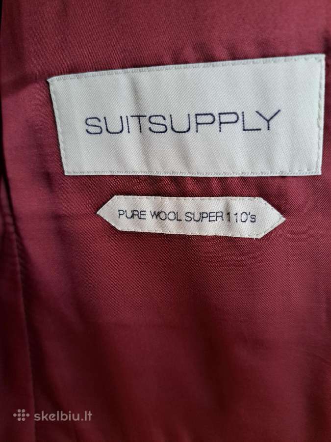 Suitsupply juodas smokingas/kostiumas 48 dydis - nuotraukos Nr. 4