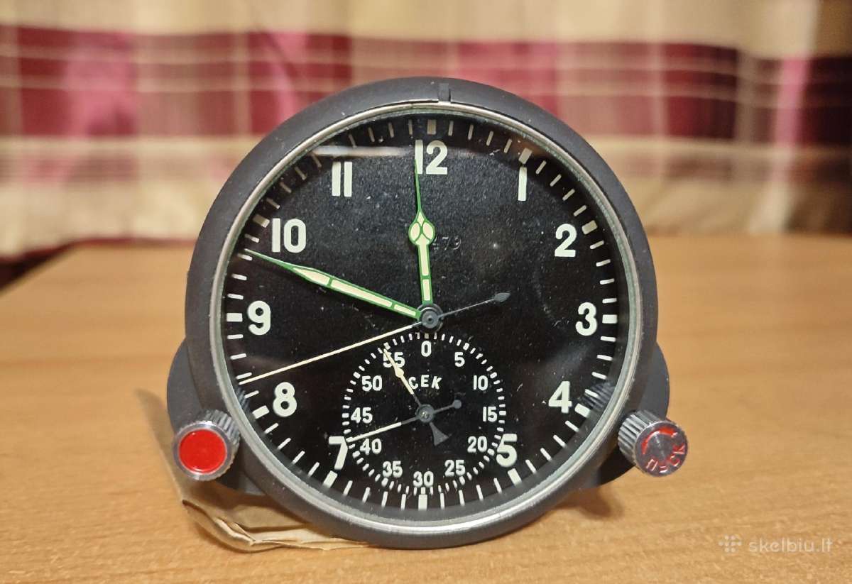 Aviacinis laikrodis 123 ЧC naujas