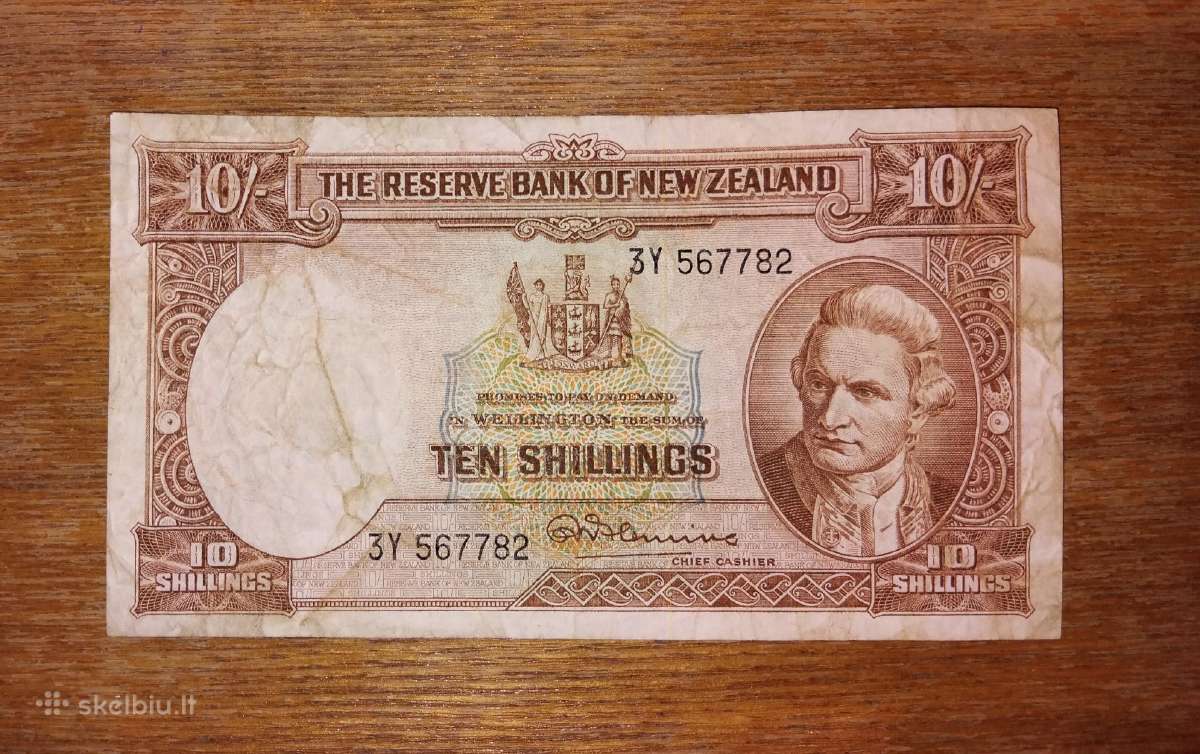 Naujos Zelandijos 10 šilingu banknotas