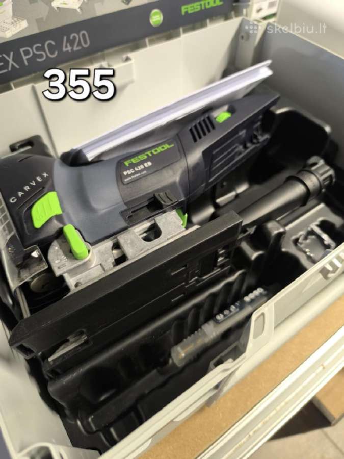 Naujas pjūklas Festool Ts 55 Febq +liniuote 491498 - nuotraukos Nr. 8