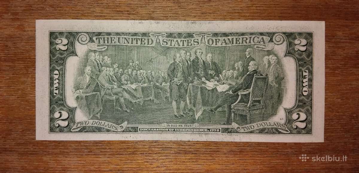 JAV 2 $ banknotas - nuotraukos Nr. 2