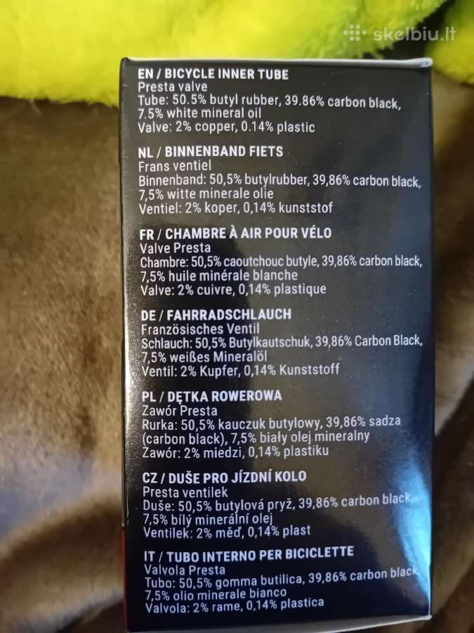 Nauja dviračio padangos kamera - nuotraukos Nr. 2