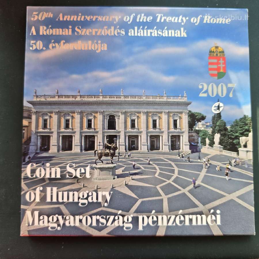Vengrija 2007m Proof rink. su prog. 50 Forint mon.