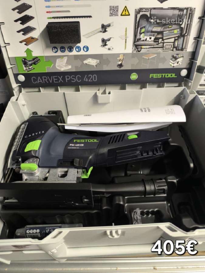 Naujas pjūklas Festool Ts 55 Febq +liniuote 491498 - nuotraukos Nr. 9