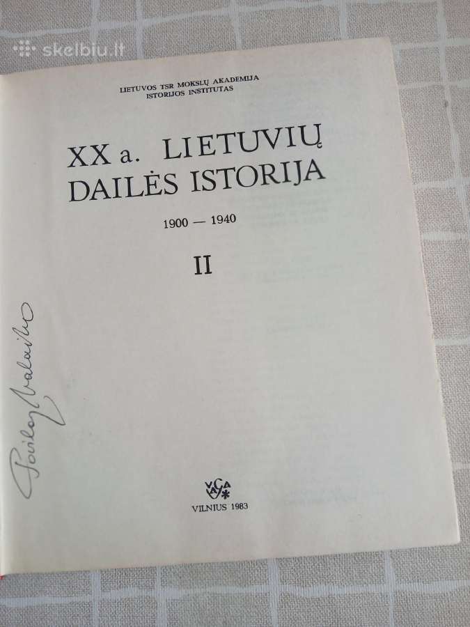 Lietuvių dailės istorija - nuotraukos Nr. 3
