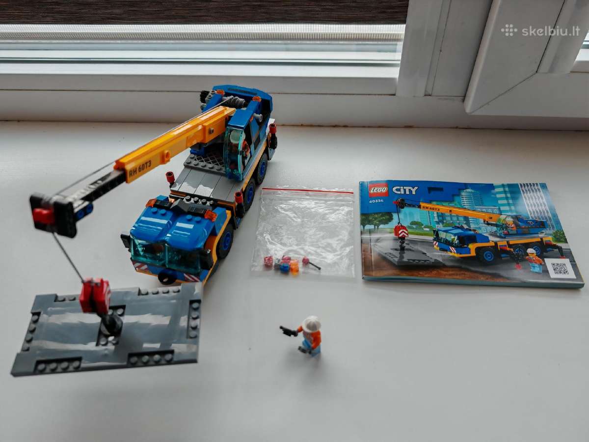 Lego Technic ir Lego City konstruktoriai. Siunčiu. - nuotraukos Nr. 3