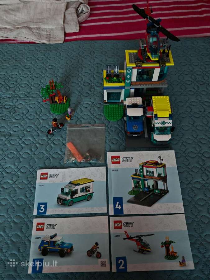Lego Technic ir Lego City konstruktoriai. Siunčiu. - nuotraukos Nr. 5