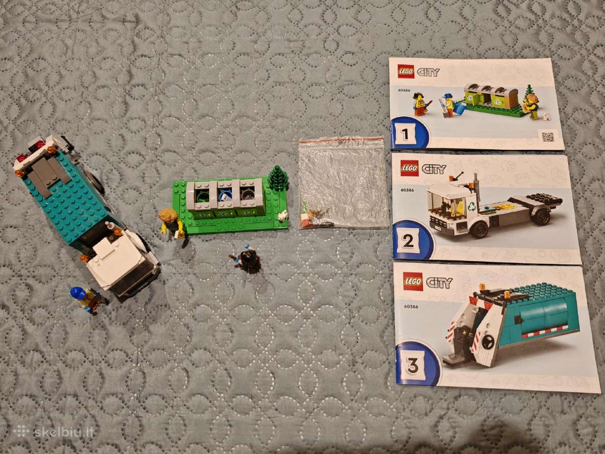 Lego Technic ir Lego City konstruktoriai. Siunčiu. - nuotraukos Nr. 7