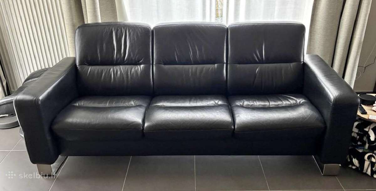 Stressless natūralios odos sofa - nuotraukos Nr. 2