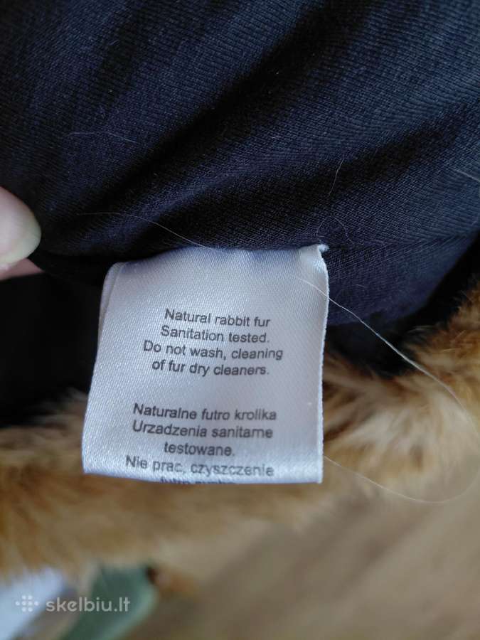 Kepurė ir šalikas su kailiuku - nuotraukos Nr. 3