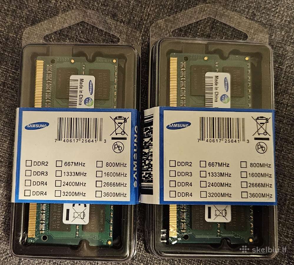 Nešiojamam kompiuteriui RAM Ddr3 1866 8gb Samsung