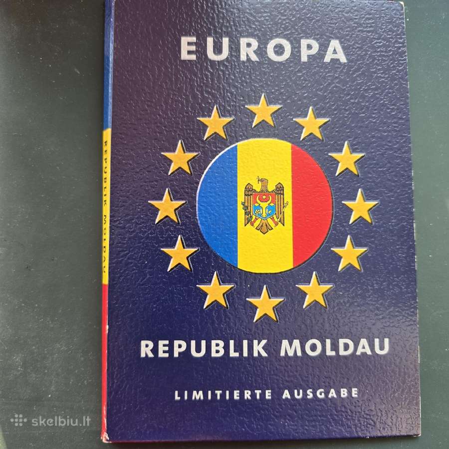 Moldavija rink. 2000-2006 1,5,10,25,50 Bani Unc - nuotraukos Nr. 3