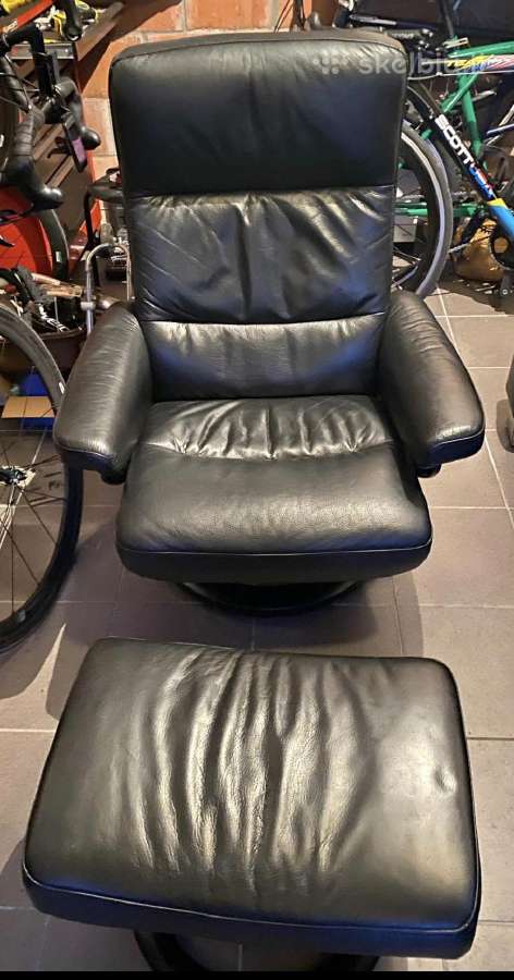 Stressless natūralios odos fotelis