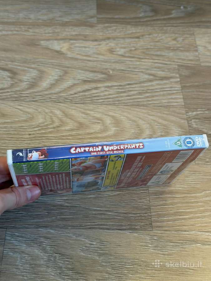 Captain Underpants The First Epic Movie Dvd - nuotraukos Nr. 3