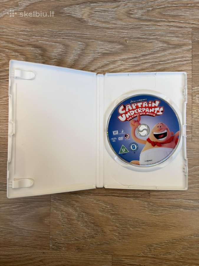 Captain Underpants The First Epic Movie Dvd - nuotraukos Nr. 4