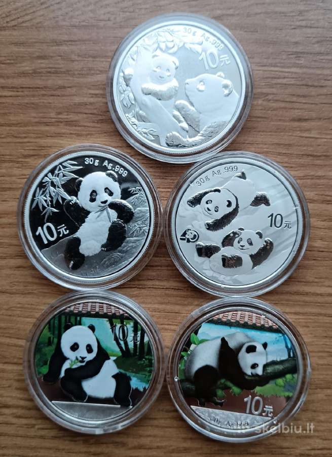 Sidabrinės Kinijos pandos