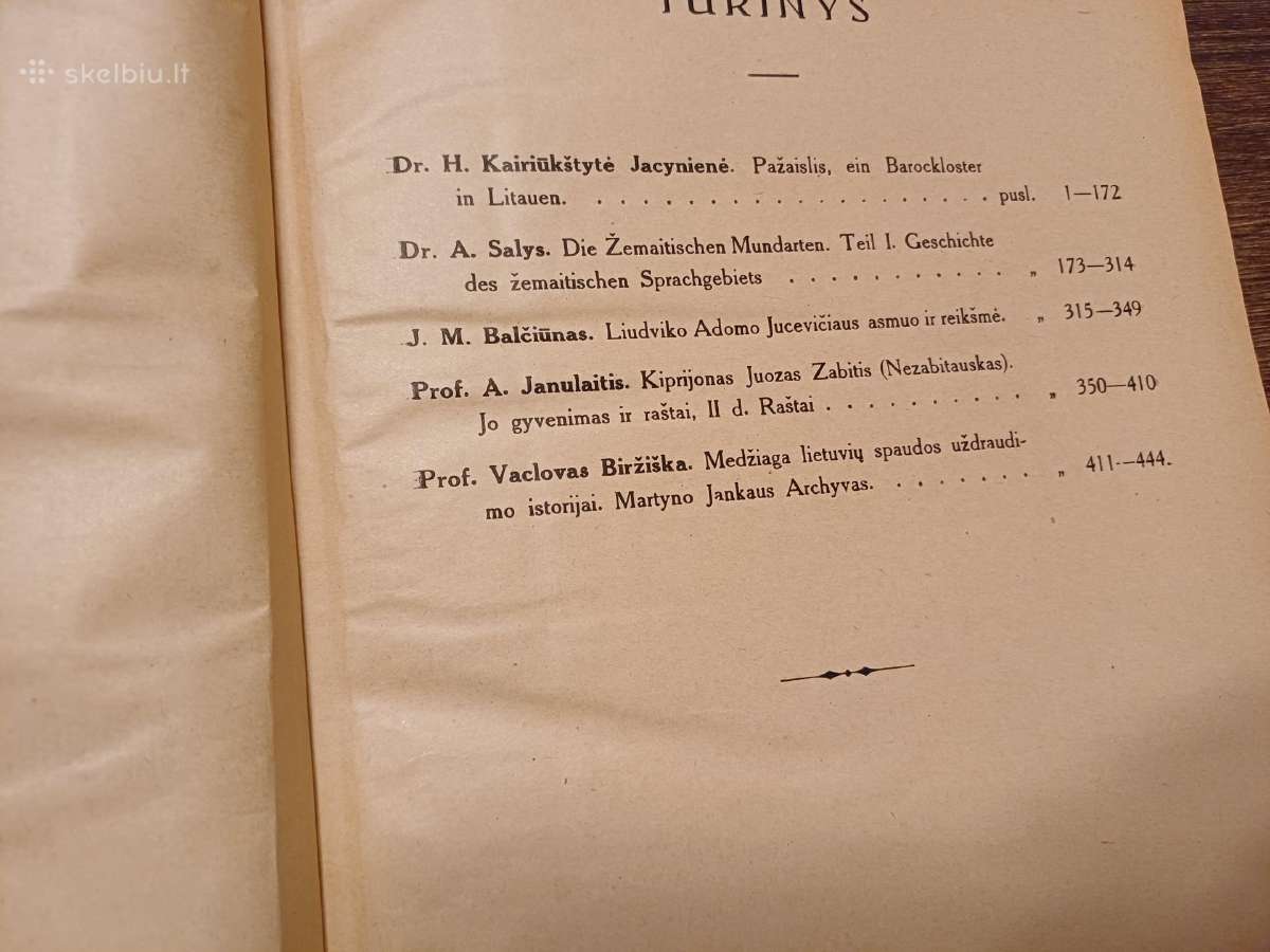 Parduodu knyga tauta ir žodis,1930m - nuotraukos Nr. 28