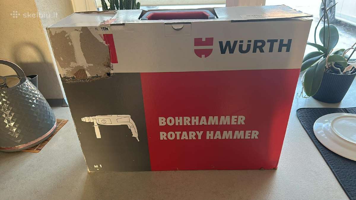 Naujas Wurth Elektrinis Perforatorius H 26-mls