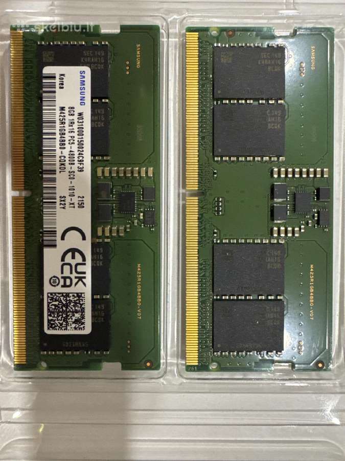 Laptopo RAM Ddr5 2x8gb 4800 MHz