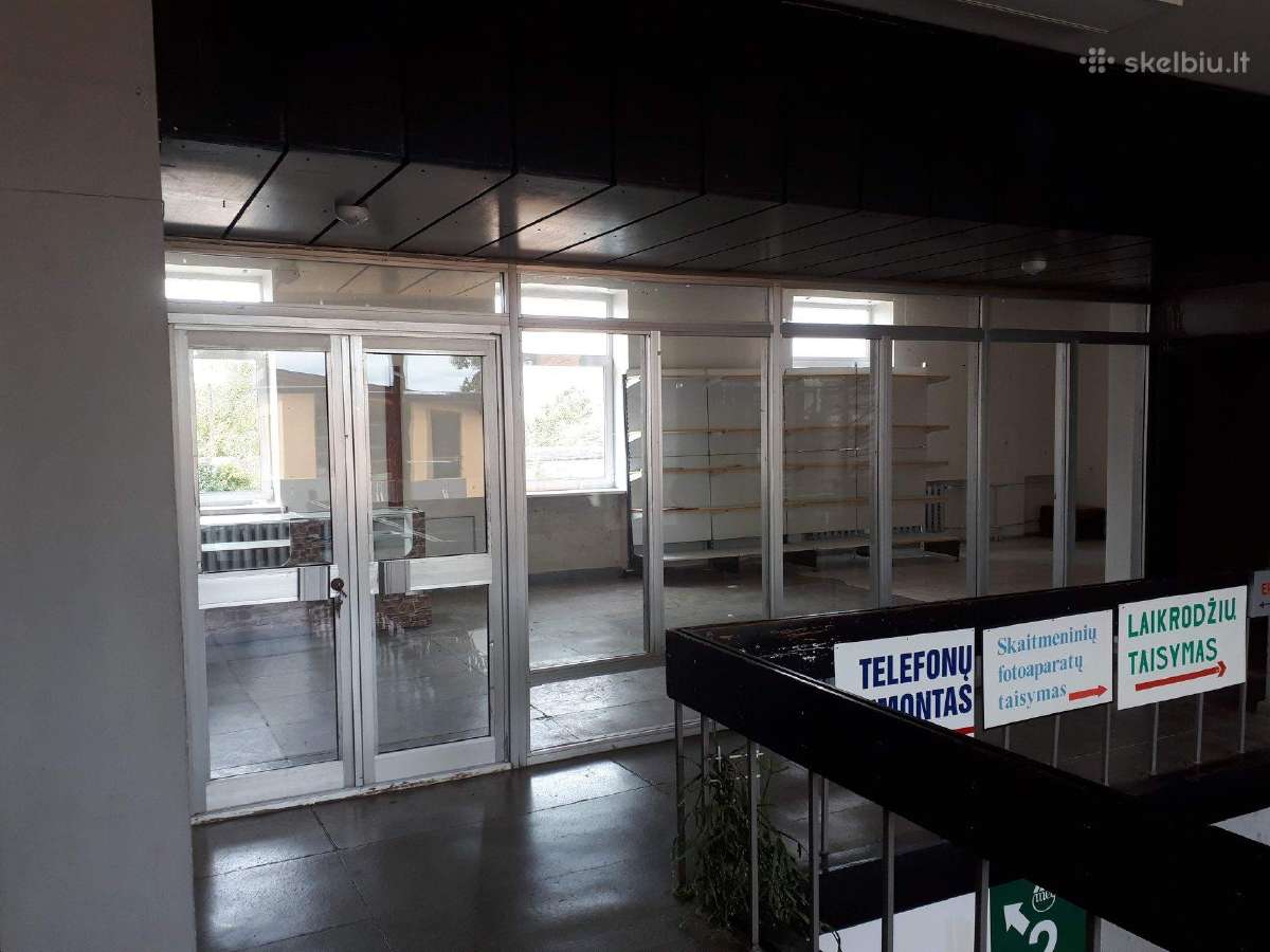 Skuode išnuomojamos patalpos ir reklamos vieta - nuotraukos Nr. 2