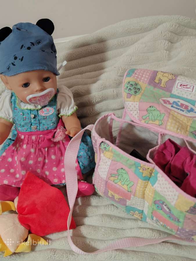Baby born lėlė su priedais - nuotraukos Nr. 5