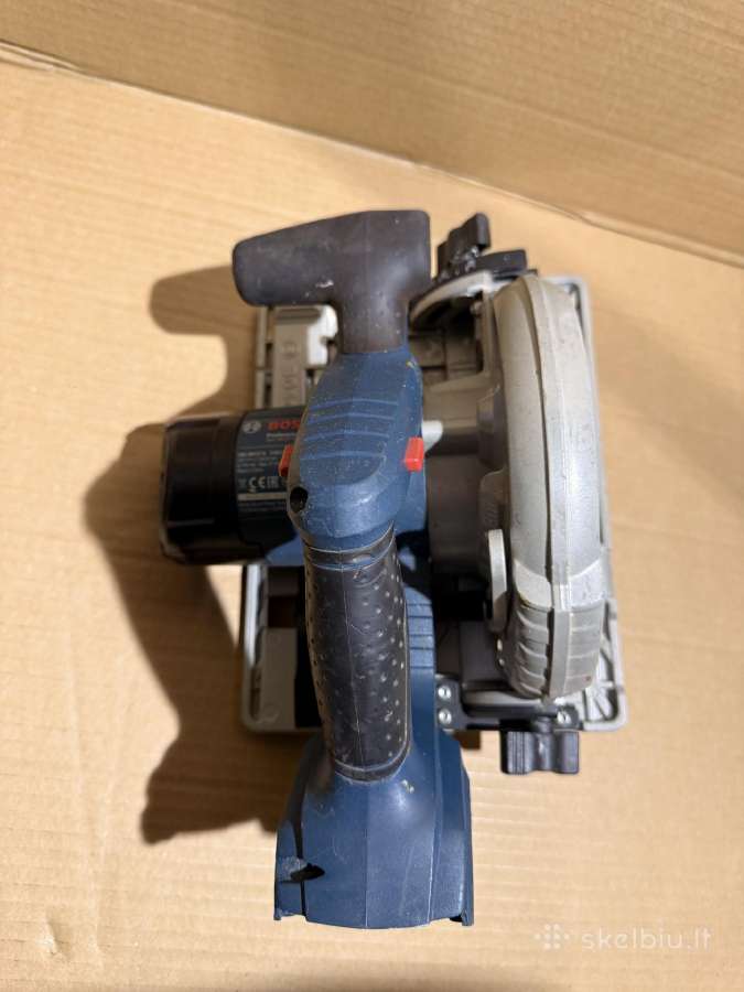 Akumuliatorinis diskinis pjūklas Bosch Gks 18v-57g - nuotraukos Nr. 2