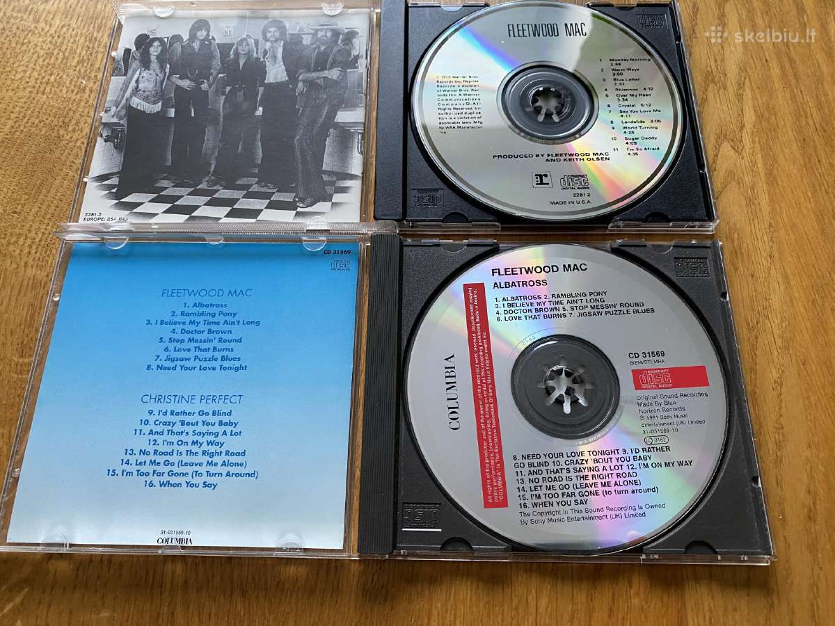 Originalūs Fleetwood Mac kompaktiniai diskai - nuotraukos Nr. 3