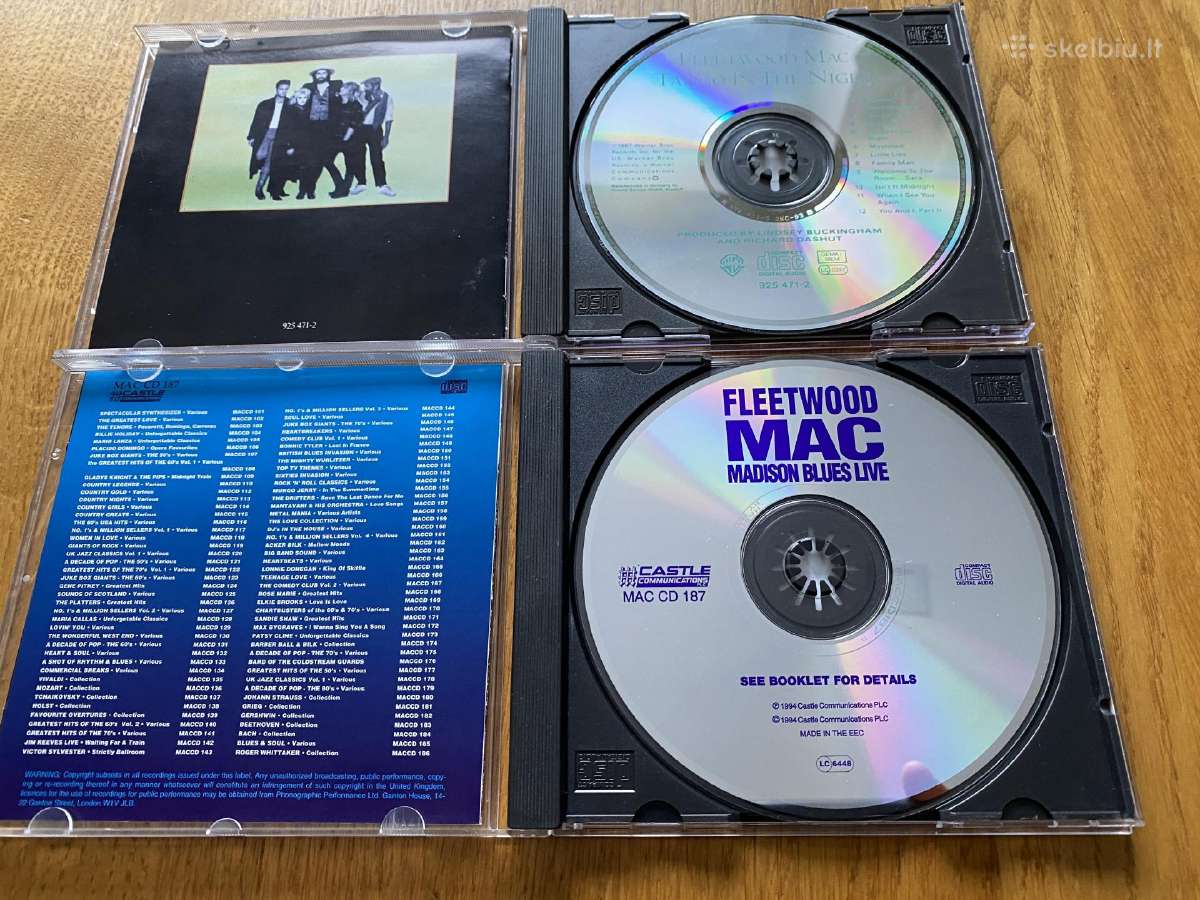 Originalūs Fleetwood Mac kompaktiniai diskai - nuotraukos Nr. 4