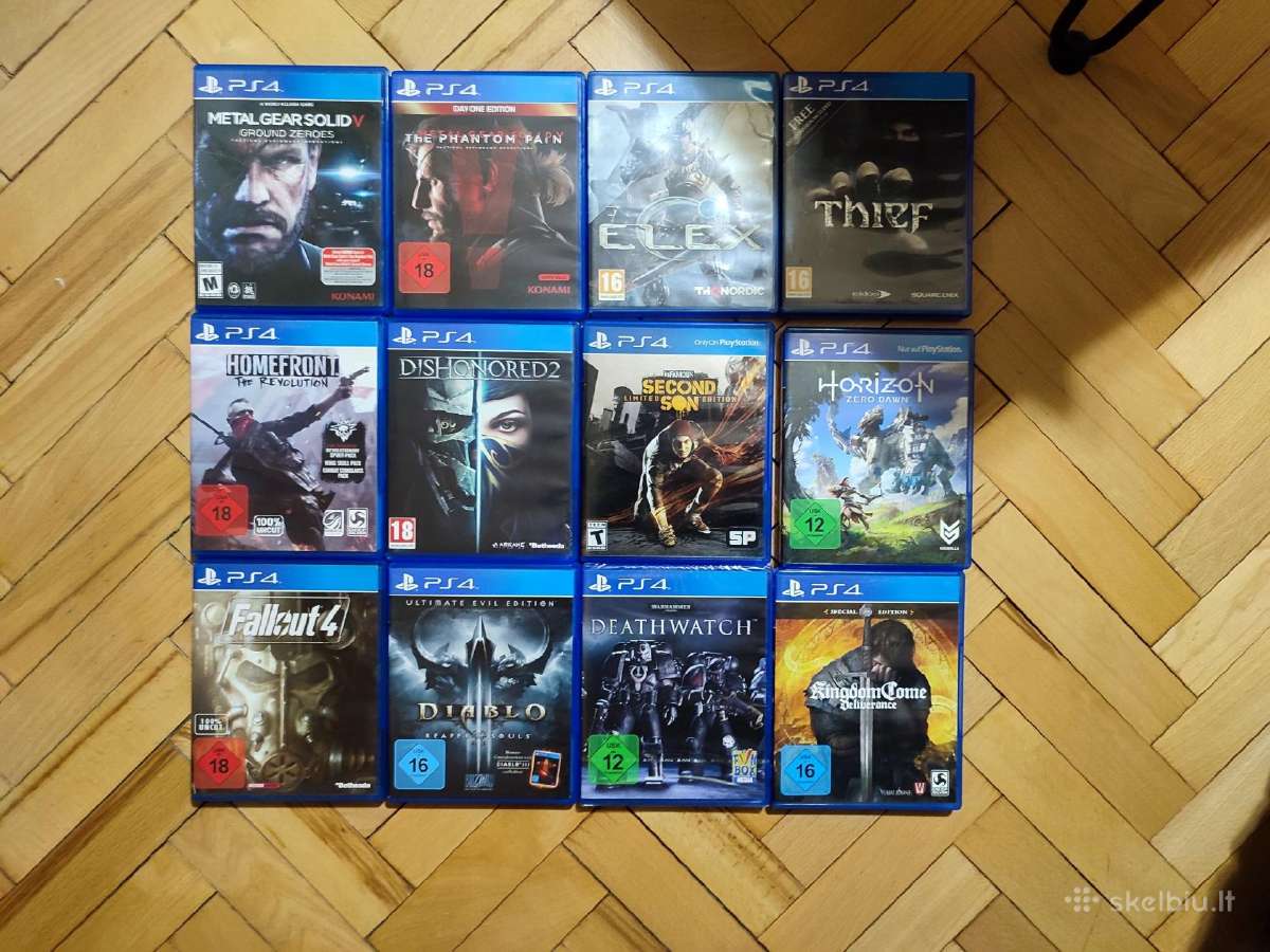 Ps4 žaidimai - nuotraukos Nr. 2