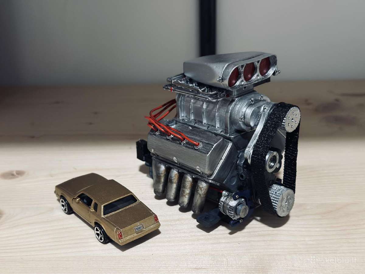 V8 1/10 mastelio variklis - nuotraukos Nr. 2