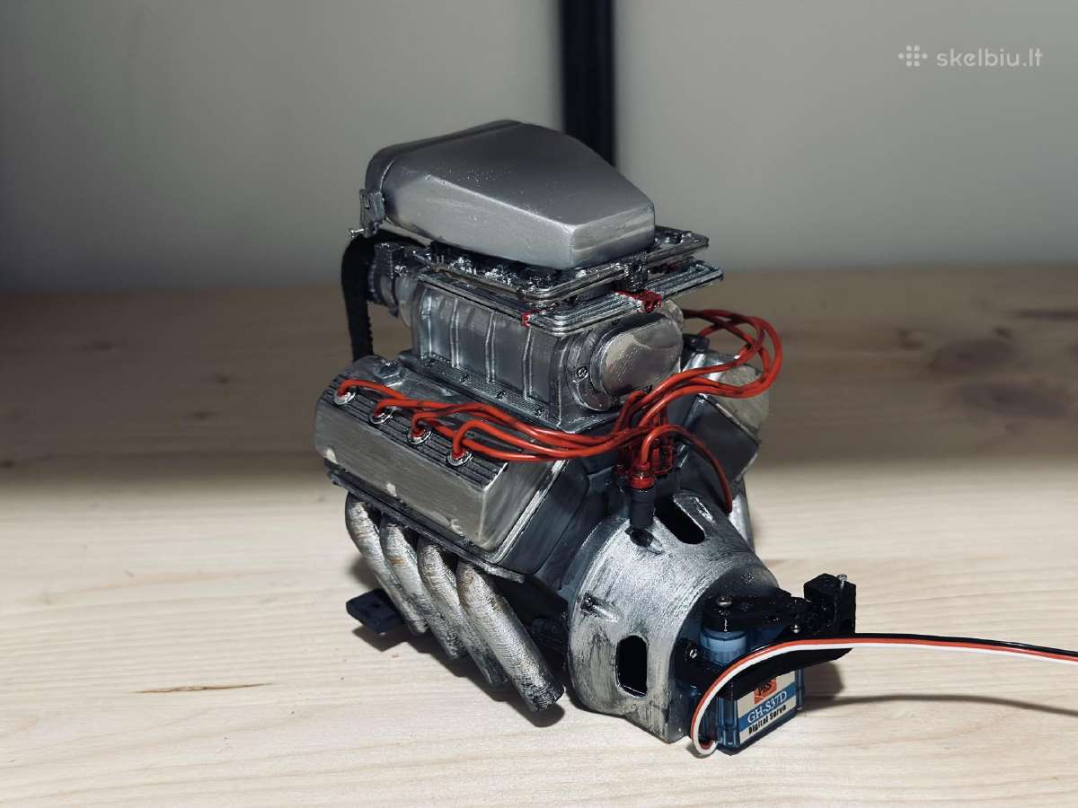 V8 1/10 mastelio variklis - nuotraukos Nr. 3