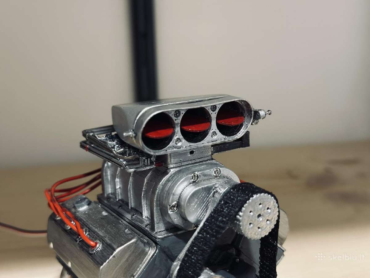 V8 1/10 mastelio variklis - nuotraukos Nr. 4