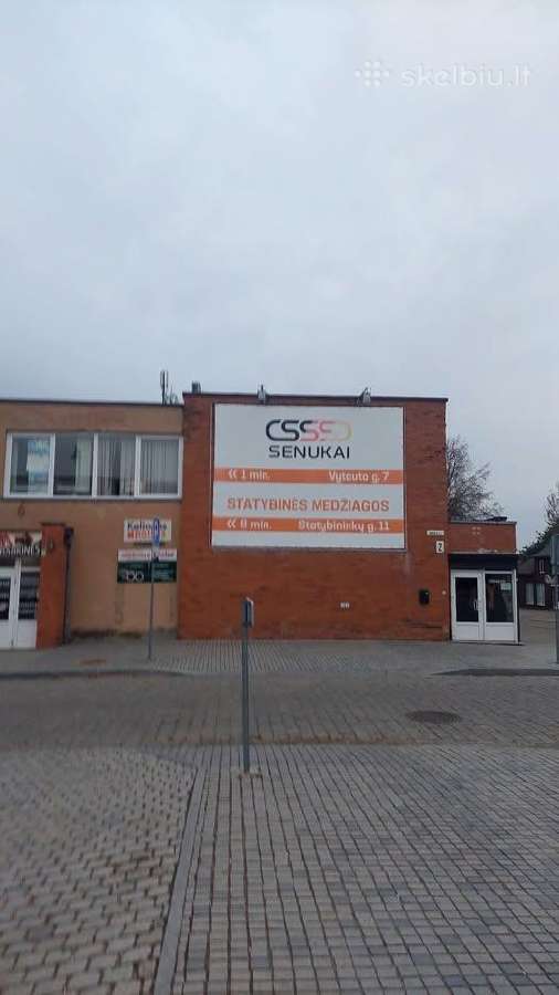 Skuode išnuomojamos patalpos ir reklamos vieta - nuotraukos Nr. 3