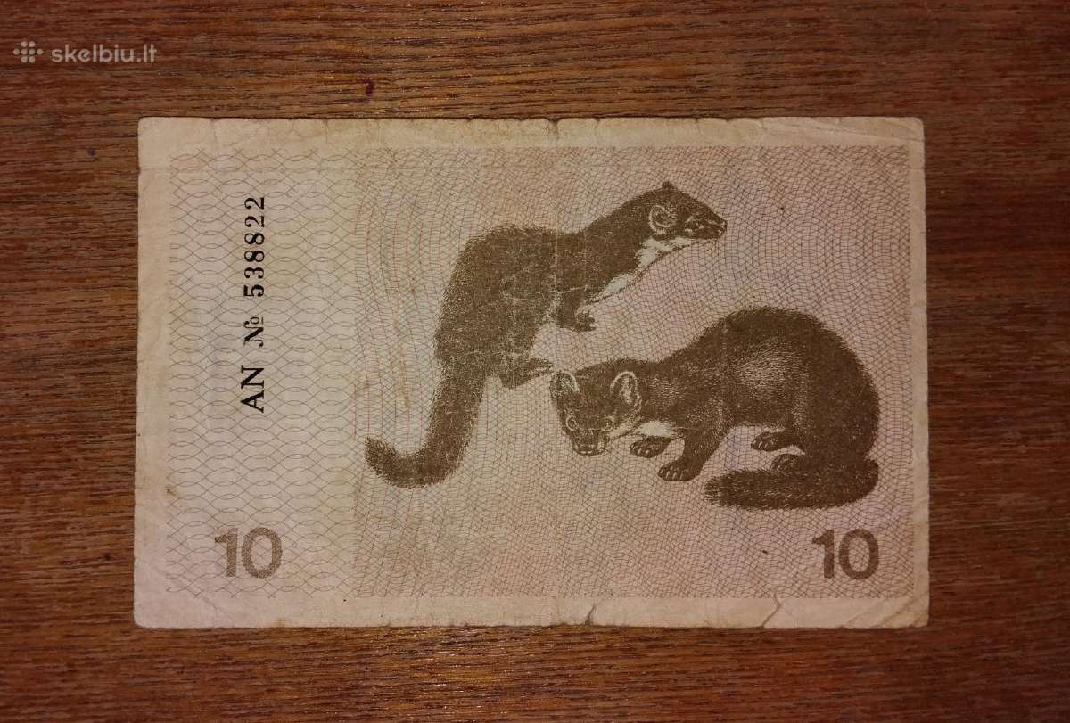 Lietuvos 10 talonu banknotas