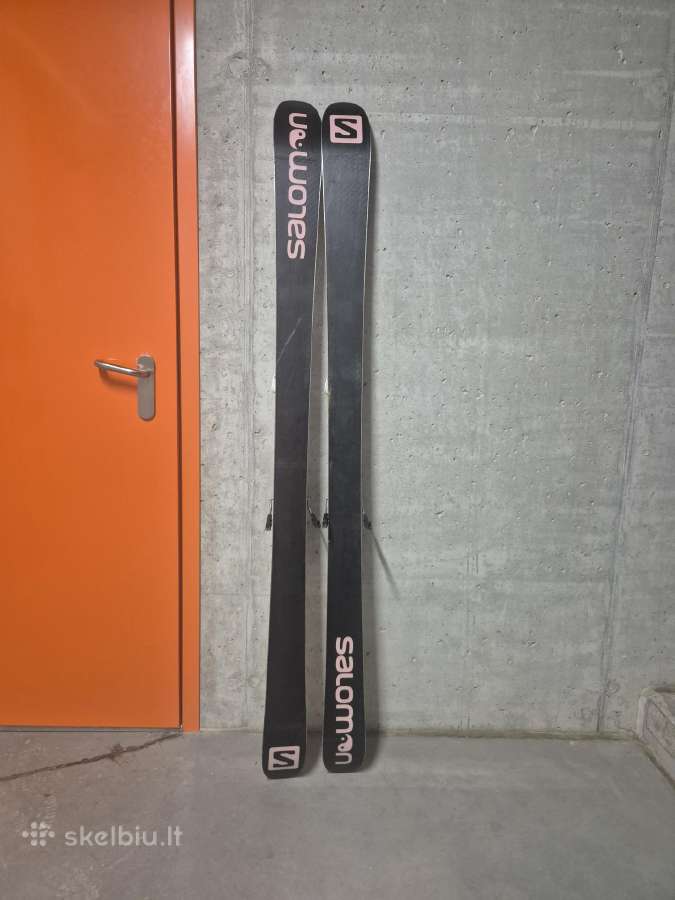 Salomon Nfx twintip freestyle skis ir apkaustai - nuotraukos Nr. 2
