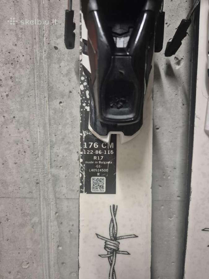 Salomon Nfx twintip freestyle skis ir apkaustai - nuotraukos Nr. 3