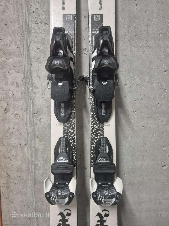 Salomon Nfx twintip freestyle skis ir apkaustai - nuotraukos Nr. 6