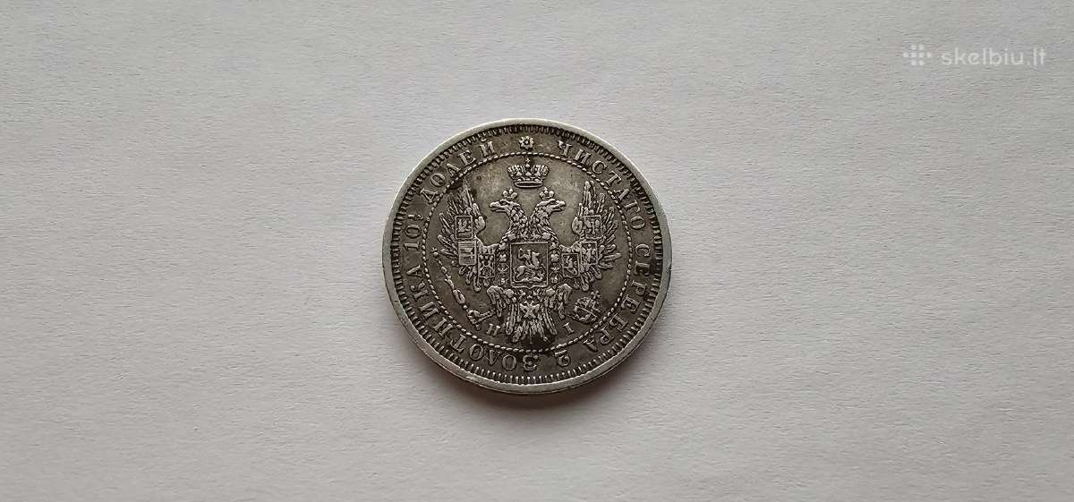1854 poltina - nuotraukos Nr. 3